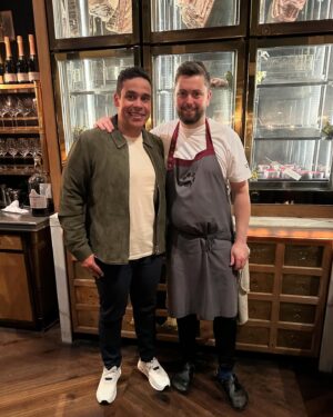Paul Ainsworth Instagram - While I was working in London this week, I had the privilege of being invited over to @kerridgesbandg by my best mate @cheftomkerridge, to check out the brand new menu. 

As you can imagine, it was absolutely amazing, and made even more special by the new appointment of @tomfromkent1 as Head Chef. Tom Childs worked at @no6padstow for over 4 years and was a massive part of the team when we won our Michelin star. 

Please go check out his new menu. We are so proud of you Tom and well done on getting to the top the right way. Congratulations you couldn’t be in safer hands than with @cheftomkerridge @bethcullenkerridge 
👊🏽🔥🙌🏾

Paul & Emma x