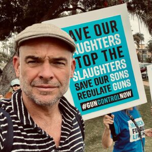 Paul Blackthorne Instagram - Los Angeles and all over America today.
#MarchForOurLives
Enough said.