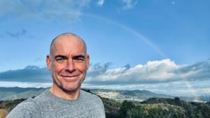 Paul Blackthorne Instagram - Found myself under a rainbow today.
Nice way to kick off the year.
Have a fab new year one & all, it’s going to be a good one!