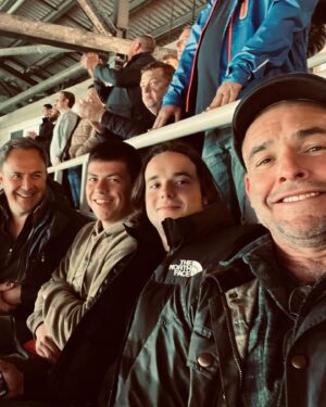 Paul Blackthorne Instagram - Well me, Tadge, Godson @leo.arney and Miles turned up at @nufc last night, unfortunately @arsenal didn’t!
Despite the result a great night had by all at the magnificent St James’ Park.
Unbelievable passion from the Toon Army, brilliant fans.
Thx for a great night !