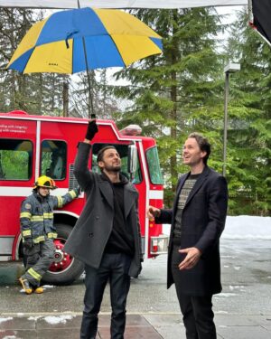 Paul Campbell Instagram - You’re the candy to my cane and the umbrella to my rain. Happy birthday @tyler_hynes