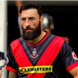 Paul Craig Instagram - I was lucky to be asked to play as part of a Charity Football Match at the Excelsior Stadium in support of The Schiehallion appeal at Glasgow Children’s Hospital