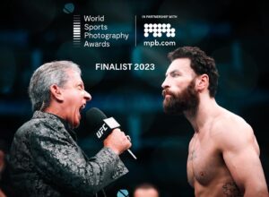 Paul Craig Instagram - Over the moon to have 2 more images of mine nominated for a @worldsportsphotographyawards - MMA has changed my life and I’m very thankful to have my work recognised alongside some absolutely incredible photographers, the first image of @brucebufferufc announcing @paulcraig will forever be one of my favourite images. 
.
.
.
@brucebufferufc @paulcraig @theprospectmma @charlesrosamma 
.
.
. 
📸 for Mailonline