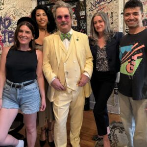 Paul F. Tompkins Instagram - Missed Sunday night’s Varietopia with Monica Martin, Paget Brewster, Lily Sullivan & Vinny Thomas? Watch the archived stream, still available for a few more days!

Slide for the code, Mr. Toad!
