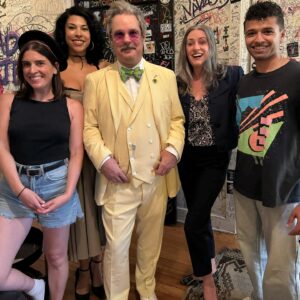 Paul F. Tompkins Instagram - Missed Sunday night’s Varietopia with Monica Martin, Paget Brewster, Lily Sullivan & Vinny Thomas? Watch the archived stream, still available for a few more days!

Slide for the code, Mr. Toad!