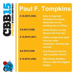 Paul F. Tompkins Instagram - Happy Birthday Comedy Bang Bang I love you