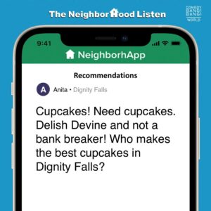 Paul F. Tompkins Instagram - Joan and Burnt record from the backyard while Doug prepares for a childhood dream come true. Learn Burnt’s favorite new fashion accessory and Jalliope’s activities since returning home. Later, our hosts talk with a Dignity Falls resident about a very cryptic NeighborhApp post.

Thanks to Neighbor Megan Stapleton for the submission!

Go to cbbworld.com and sign up for the Maximus plan to unlock access to the entire ad-free archive as well as brand new exclusive BONUS ROOM episodes adventuring deeper into Dignity Falls!