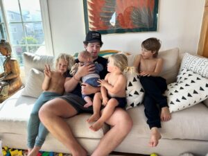 Paul Greene Instagram - Happy Easter from our family to yours ❤️ Easter has always been a time for connection, stories and memories. 
I got to talk to mom on Friday on my podcast. The Grass is greener. It’s on Apple and youtube. Let me know in the comments what Easter means to you.