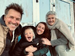 Paul Greene Instagram - You never really realize what unconditional love is like until you spend time around your own mom and in my case, watch the mother of our little boy… love so big at times  it looks like hearts may explode ❤️❤️❤️
I’m one of those lucky ones who had a mom who really loved me, even when I was a brat and got into all kinds of trouble… And I hated all the rules. I never doubted that I was loved. this is my mom‘s 50th Mother’s Day… And this is Katie‘s third. What a privilege and what a true gift to be surrounded by two women who seem to be from another time. 

I’ve watched Katie over this few years, be so selfless and give so much of herself, her presence and her time to our little guy… And thanks to her amazing intuition, and some of her training helped us understand what the little guy needs, rather than just what we think he should be doing,  that is a rare gift. 

So….happy Mother’s Day to all the moms out there… Especially my beautiful, stunning baby mama, and my very special mama-mama. And then there is of course Patricia… Katie’s mum who basically raised Katie by herself… And did an absolutely miraculous job of guiding this little fiery love bug  through some tricky times and straight into my arms… Thanks, Patricia love you.  #happymothersday