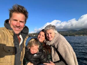 Paul Greene Instagram - You never really realize what unconditional love is like until you spend time around your own mom and in my case, watch the mother of our little boy… love so big at times  it looks like hearts may explode ❤️❤️❤️
I’m one of those lucky ones who had a mom who really loved me, even when I was a brat and got into all kinds of trouble… And I hated all the rules. I never doubted that I was loved. this is my mom‘s 50th Mother’s Day… And this is Katie‘s third. What a privilege and what a true gift to be surrounded by two women who seem to be from another time. 

I’ve watched Katie over this few years, be so selfless and give so much of herself, her presence and her time to our little guy… And thanks to her amazing intuition, and some of her training helped us understand what the little guy needs, rather than just what we think he should be doing,  that is a rare gift. 

So….happy Mother’s Day to all the moms out there… Especially my beautiful, stunning baby mama, and my very special mama-mama. And then there is of course Patricia… Katie’s mum who basically raised Katie by herself… And did an absolutely miraculous job of guiding this little fiery love bug  through some tricky times and straight into my arms… Thanks, Patricia love you.  #happymothersday