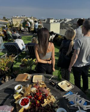 Paul Greene Instagram - Such a memorable afternoon @kate.austin.alchemist went out of her way to make my day so unique & special. Old friends and new showed up and we sang together surprise and savored the sun with a spicy margarita or 2 , taco truck 🛻 tomatillo sauce and a gram ready cheese  plate. Plus some deep stories and living acknowledgments