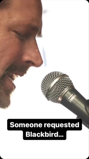Paul Greene Instagram - This is one of Kates  favorite songs. This is filmed by the amazing.@Laurentlevy #blackbird #thebeetles #paulgreene  I’m playing soon at @thehotelcafe comment hotel for tickets