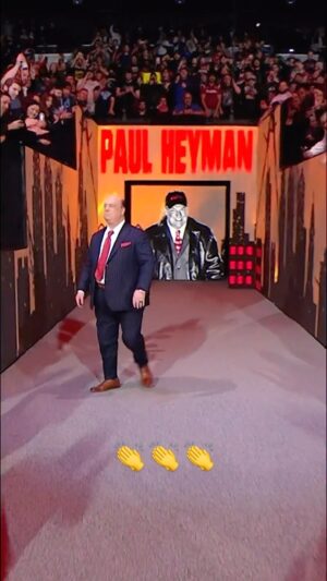 Paul Heyman Instagram - @paulheyman makes an emotional entrance in front of a passionate Philadelphia crowd at the 2024 #WWEHOF