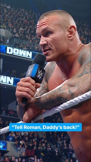 Paul Heyman Instagram - “You can call @romanreigns and you can tell him DADDY’S BACK.” #SmackDown