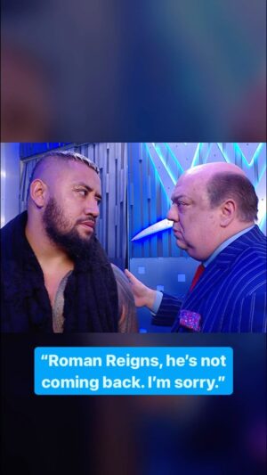 Paul Heyman Instagram - What does @solosikoa mean by that?! 😳 #SmackDown
