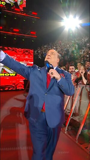 Paul Heyman Instagram - @paulheyman couldn’t believe it either! France is bringing the 🔥 tonight! #SmackDown