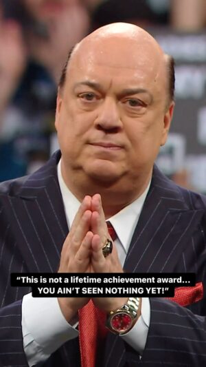Paul Heyman Instagram - @paulheyman closes his #WWEHOF speech with a SPOILER: He’s JUST GETTING STARTED!