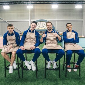 Paul Hollywood Instagram - I set a baking challenge for England Football Team:- @trentarnold66 @jordanhenderson @ktrippier2 @Declanrice  watch later as they take on their own baking challenge  on YouTube C4…