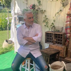 Paul Hollywood Instagram - Dug out pic of me not looking too impressed, can’t remember why!