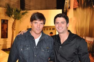 Paul Johansson Instagram - Throw back from #onetreehill One of my favorite people! Super talented actor director writer @jameslafferty