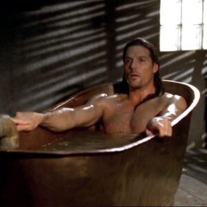 Paul Johansson Instagram - A well needed hot bath on set of #lonesomedove the series !