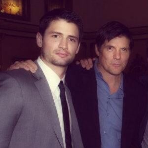 Paul Johansson Instagram - A throwback to awesome times with the multi talented @jameslafferty 
#onetreehill #oth