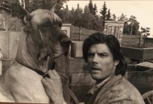 Paul Johansson Instagram - The day my dog Damaskus came to visit the set on #LonesomeDove:TheSeries