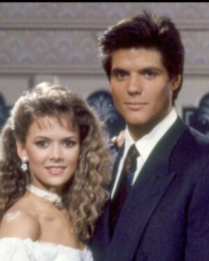 Paul Johansson Instagram - Throwback to the Soap Opera #SantaBarbara and my lovely Soap wife Julie Condra