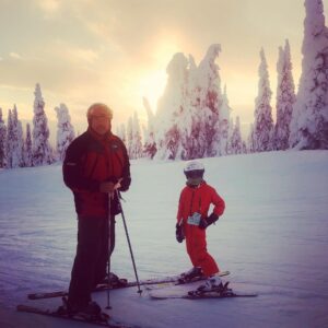 Paul Johansson Instagram - Last run of the trip. Loved skiing with my son! @skibigwhite @iamcanadian