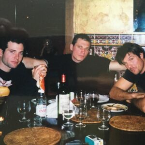 Paul Johansson Instagram - Paris in the 90’s with @holtmccallany and @baileyeion