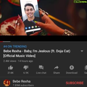 Paul Karmiryan Instagram - I know I'm late to the party. But congrats to @beberexha @dojacat @hannahluxdavis @charmladonna and the team on the newest hit music video "Baby I'm Jealous". Turned out so dope 👏🏼⚡🍾
