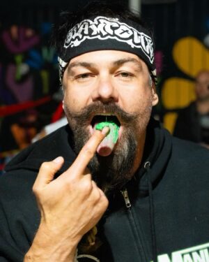 Paul Lloyd Jr. Instagram - @arcademania23 at @voodoobreweryvegas was super fun and the food by @brewhouseonmain rocked! #foodie #artsDistrict #voodoo #brewery #proWrestling #arcadeMania #retro #karny #games