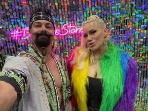 Paul Lloyd Jr. Instagram - Throwback… it’s almost time again @thetayavalkyrie !