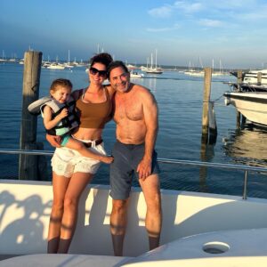 Paul Nassif Instagram - Paulina wanted to wish all of you a very Happy & Safe 4th of July! 
 ♥️🤍💙🥳

& don’t worry, I am wearing NassifMD® Protect & Hydrate Sunscreen! ☀️

@skincarebydrnassif #sunscreen #Nassifmdskincare #Skincarebydrnassif #4thofjuly #happy4thofjuly #independenceday #fireworks #prouddad #girldad #husband #family #familytime