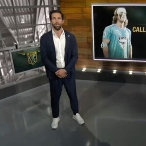 Paul Rabil Instagram - Live on @espn we welcomed the next star studded class of pro lacrosse players to the @pll. When you have a dream to turn pro and that moment arrives, it’s special to witness. I can’t to watch these guys start their rookie seasons this summer. 

Mark Twain said the two most important days in our lives are the day we’re born and the day we find out why. Last night we honored one of the game’s greatest ambassadors, Callum Robinson. We love you, brother. You’ve given every lacrosse player our why.
