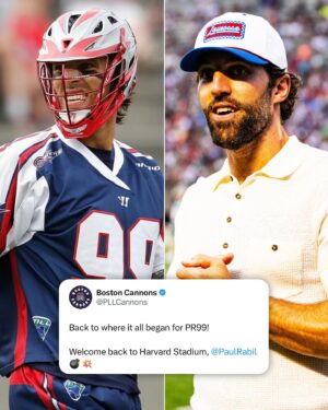 Paul Rabil Instagram - Boston’s finest. Welcome home, @paulrabil! 💣💥