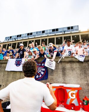 Paul Rabil Instagram - Boston’s finest. Welcome home, @paulrabil! 💣💥