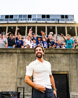 Paul Rabil Instagram - Boston’s finest. Welcome home, @paulrabil! 💣💥