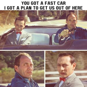Paul Reubens Instagram - 🚗💨