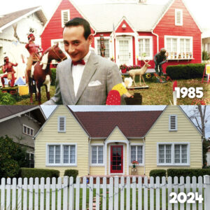 Paul Reubens Instagram - Then and Now: Pee-wee's house in "Pee-wee's Big Adventure"!