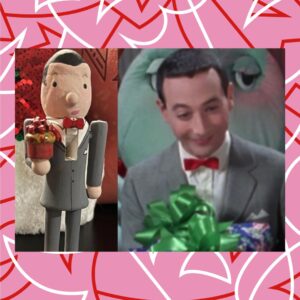 Paul Reubens Instagram - A lifelong Pee-wee fan got an incredible gift thanks to his crafty sister, Kristen Iker (@kshloobs). She took unfinished nutcrackers and turned them into a Pee-wee’s Playhouse Christmas Special set! Look at how cool they are!

Today’s Secret Word, as chosen by Kristen, is #wonder! You know what to do when anyone says the Secret Word, right? Scream real loud! 😱😱😱

#PeeweeForever