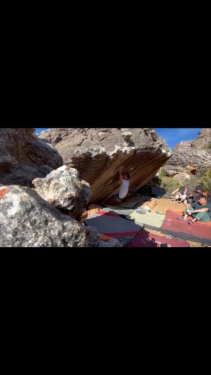 Paul Robinson Instagram - Back in 2008 on my first trip to Rocklands, I climbed “Oral Office,” but never tried the left exit, “Pendragon,” V11. On my last day in Rocklands, I wanted to clean up a few of the classics that I had never done before so I was excited to climb this classic! I climbed it first go which made me laugh because it is obviously not a flash but I’m not really sure how much beta I could have remembered from 14 years ago 😂😂😂 man I miss South Africa! I can’t wait for next year :) Part 2 of the Africa video coming soon! #bouldering