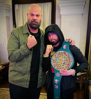 Paul Rosenberg Instagram - The champ is here🥊‼️#battleofthebaddest #riyadhseason