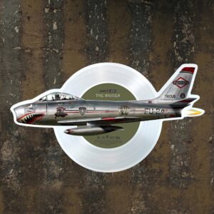 Paul Rosenberg Instagram - We have a very carefully curated and long-lead execution on the KAMIKAZE✈️5th Year Anniversary  capsule dropping tomorrow (Thurs.). Includes the pictured jet figurine and picture disc 7” vinyl as well as apparel and more accessories. Visit shop.eminem.com now for early access. This stuff is gonna go QUICKLY.🛩️