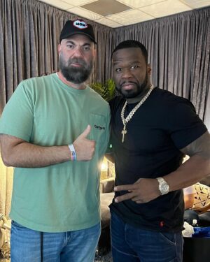 Paul Rosenberg Instagram - There was an incredible slate of shows in NYC this week during the 50th Anniversary of Hip-Hop🎂🎉🥳🎈but anyone that knows me knows it’s always family first!  Incredible & truly special show by @50cent on his Final Lap tour at @barclayscenter and from @xdannyxbrownx with @jpegmafia at @rooftopatpier17 on their Scaring the Hoes Tour‼️If you have the means… catch them while you can!