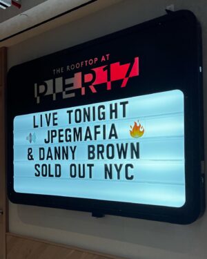 Paul Rosenberg Instagram - There was an incredible slate of shows in NYC this week during the 50th Anniversary of Hip-Hop🎂🎉🥳🎈but anyone that knows me knows it’s always family first!  Incredible & truly special show by @50cent on his Final Lap tour at @barclayscenter and from @xdannyxbrownx with @jpegmafia at @rooftopatpier17 on their Scaring the Hoes Tour‼️If you have the means… catch them while you can!