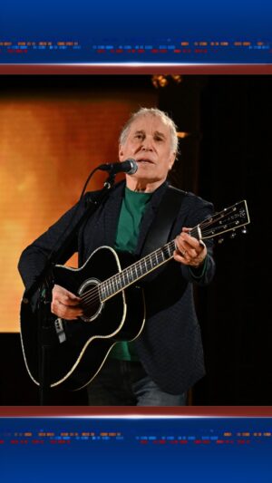 Paul Simon Instagram - @paulsimonofficial takes to the stage for a beautiful performance of his 1977 classic, “Slip Slidin’ Away.”

#Colbert