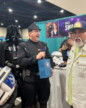 Paul Sun-Hyung Lee Instagram - Some highlights from Day 2 of @galaxyconrichmond ! I’m blown away by how many wonderful people I’ve gotten to meet and interact with. As always, it’s an honour and a pleasure to be on a panel with legends @bigeswallz @therealkateesackhoff and @thegiancarloesposito 

Huge shout out to everyone working behind the scenes at Galaxycon Richmond (Hi @tyler.doench )for taking great care of everyone and making sure everything is running smoothly!

To the @garrisontyranus @rlfreedombase thanks for dropping by and for the awesome swag. Y’all epitomize the concept of charity and generosity.

And to all the fabulous artisans and groups that have showered me with gifts, it’s greatly appreciated! 

Today’s the final day of the con! If you’re in the area, drop on by, say hi and let’s chat! Thank you Richmond! #okseeyou