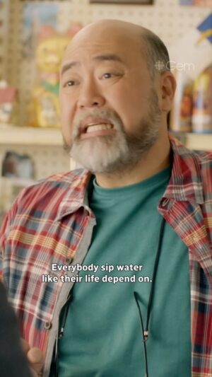Paul Sun-Hyung Lee Instagram - Mr. Kim and Mr. Mehta would HATE Stanley cups.

📺: Kim’s Convenience | @angryappa | @sugithvarughese
