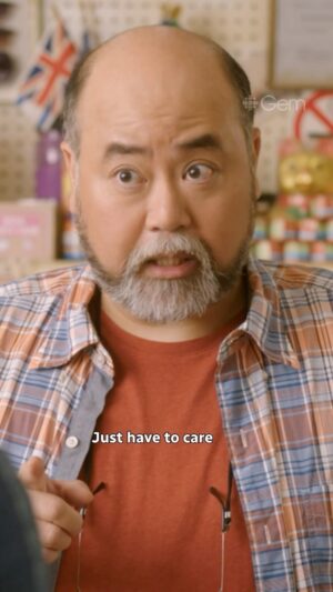 Paul Sun-Hyung Lee Instagram - Mr. Kim isn’t always right, but he always tries. 

📺: Kim’s Convenience | @angryappa | @notkevinvidal